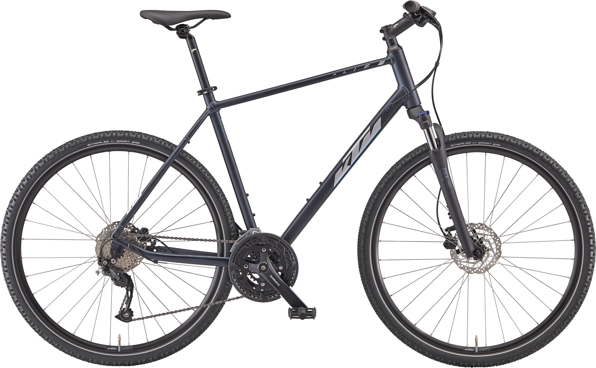 KTM X-Life Road Ultimate Dark Blue Matt - 28 Zoll - Diamant (2023)
