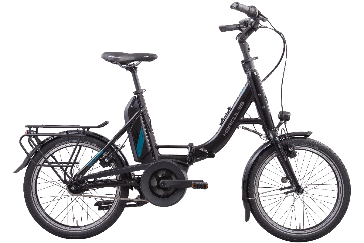 Hercules Rob Fold R7 Black Glossy - 400 Wh - 20 Zoll - Faltrahmen (2023)