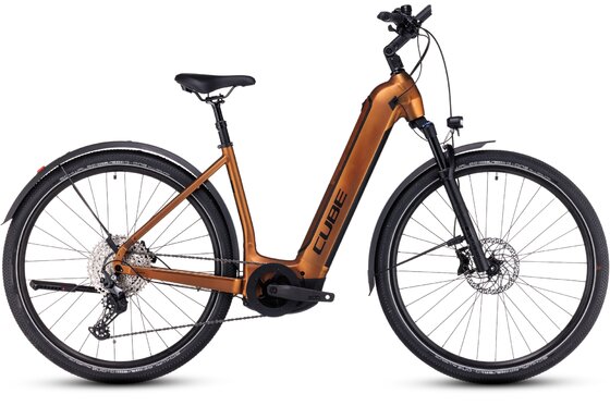 Cube - E-Bike Trekking - Cube Nuride Hybrid EXC 750 Allroad - 750 Wh - 2023 - 28 Zoll - Tiefeinsteiger