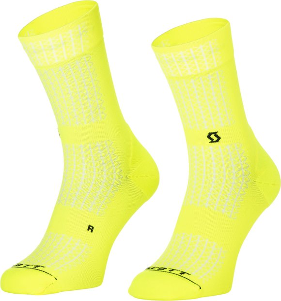 Scott Performance Crew Socken Gelb Modell 2027