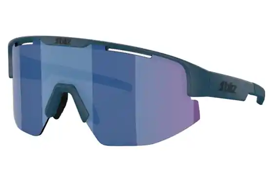 Sport-Sonnenbrillen - Bliz Matrix Matte Blue - Brown Mirror Blue