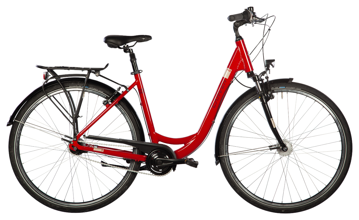 Carver Cityzen 110 Rot - 28 Zoll - Tiefeinsteiger (2026)