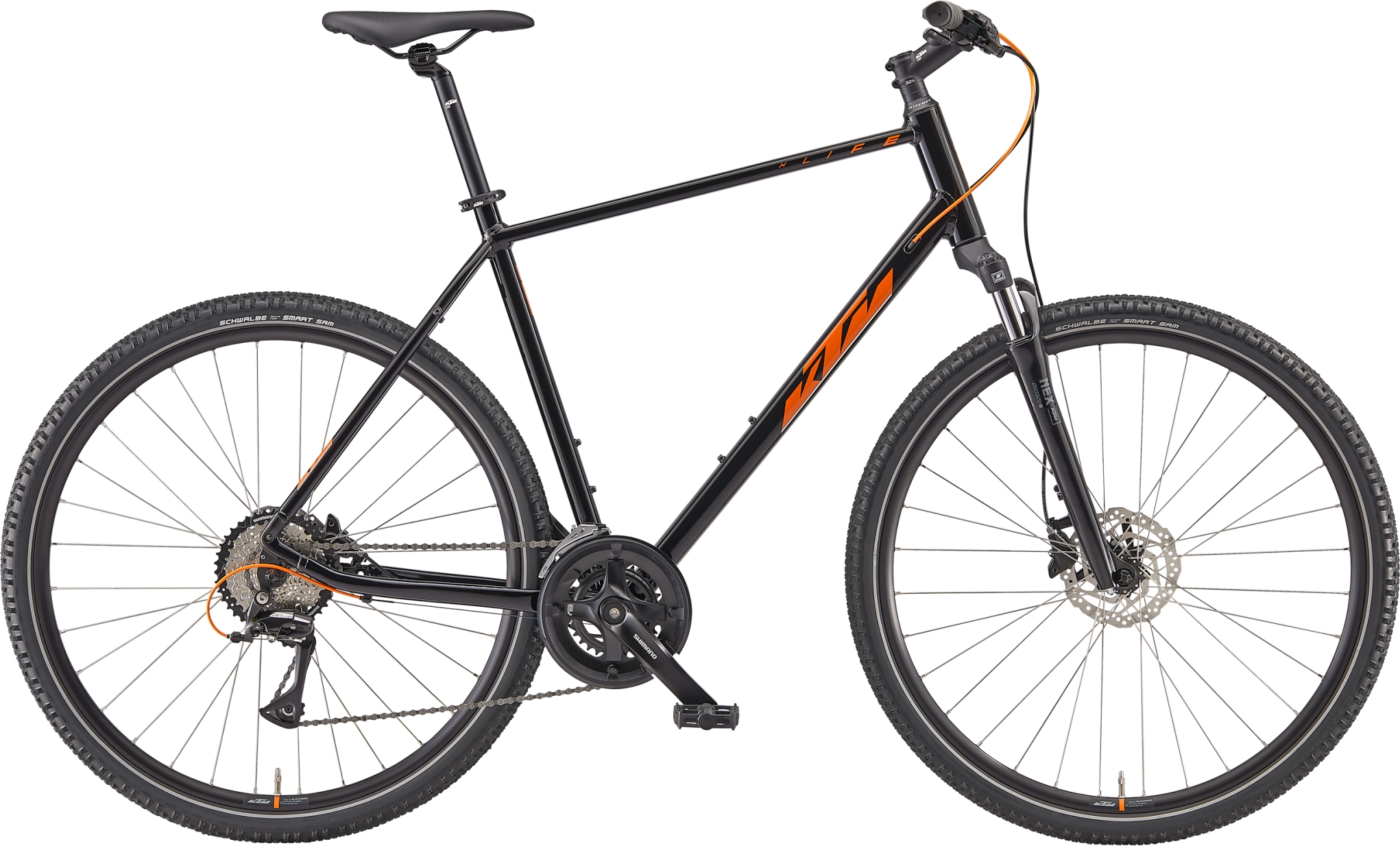 KTM X-Life Track Schwarz - 28 Zoll - Diamant (2023)