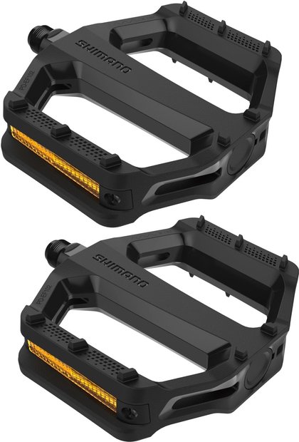 Shimano Universalpedale PD-EF102 Plattformpedal Standardpedale mit Reflektor