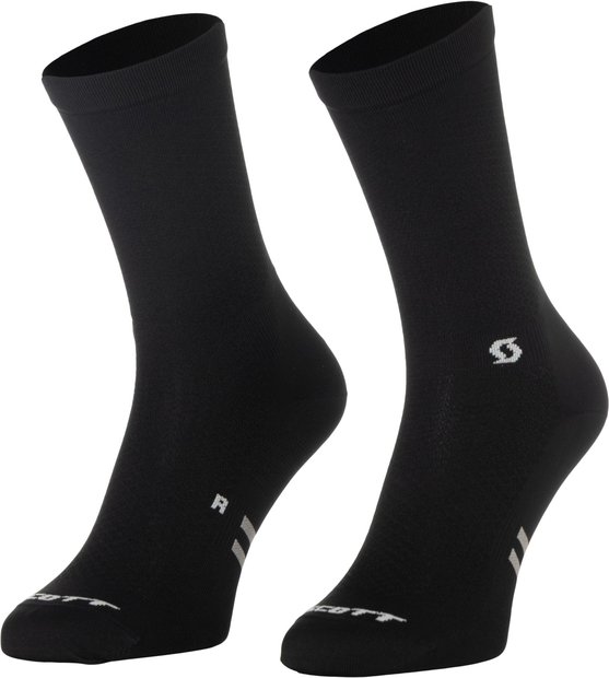 Scott Performance Light Crew Socken Schwarz Modell 2027