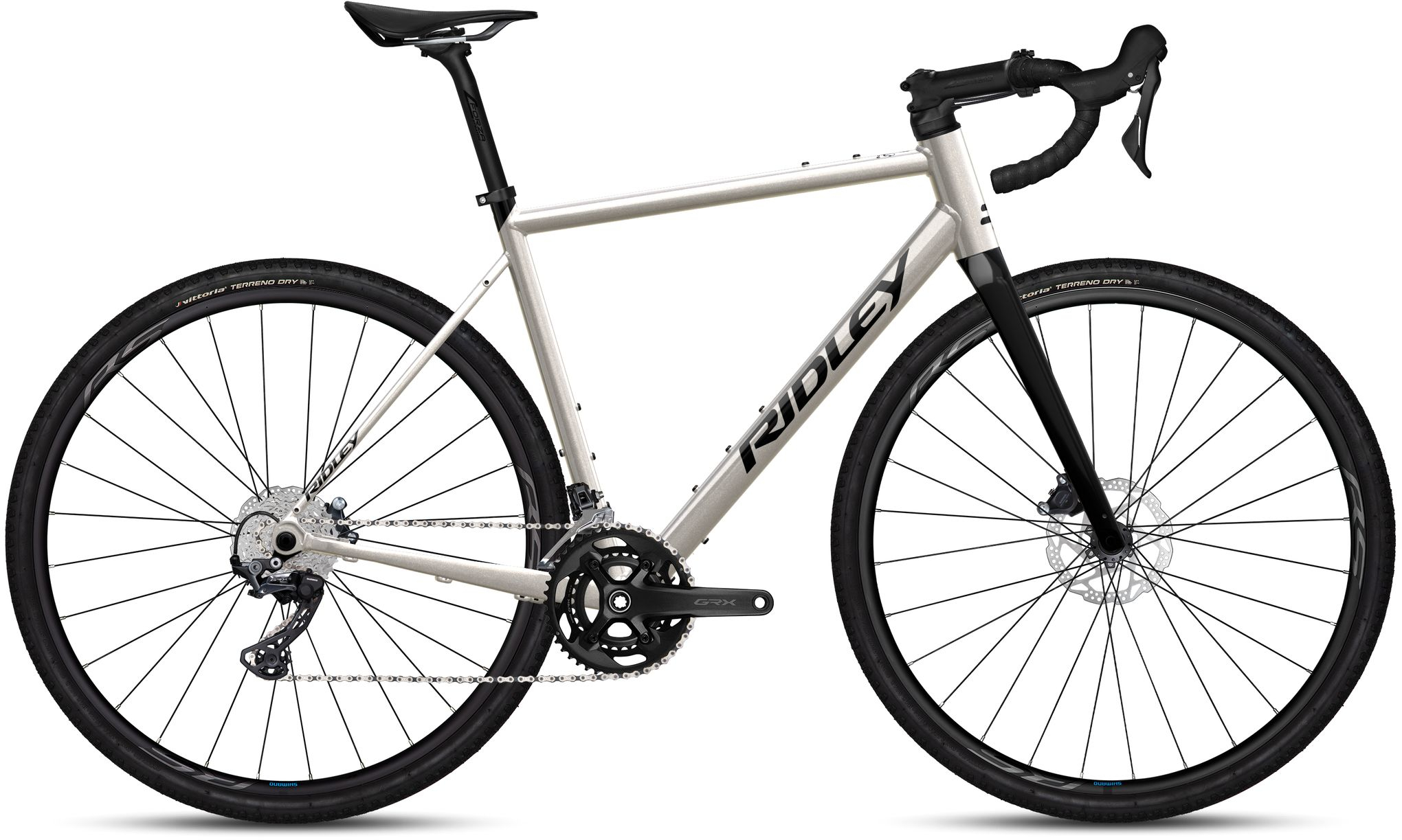 Ridley Grifn A Gravel Chain Silver Grey - 28 Zoll - Diamant (2025)