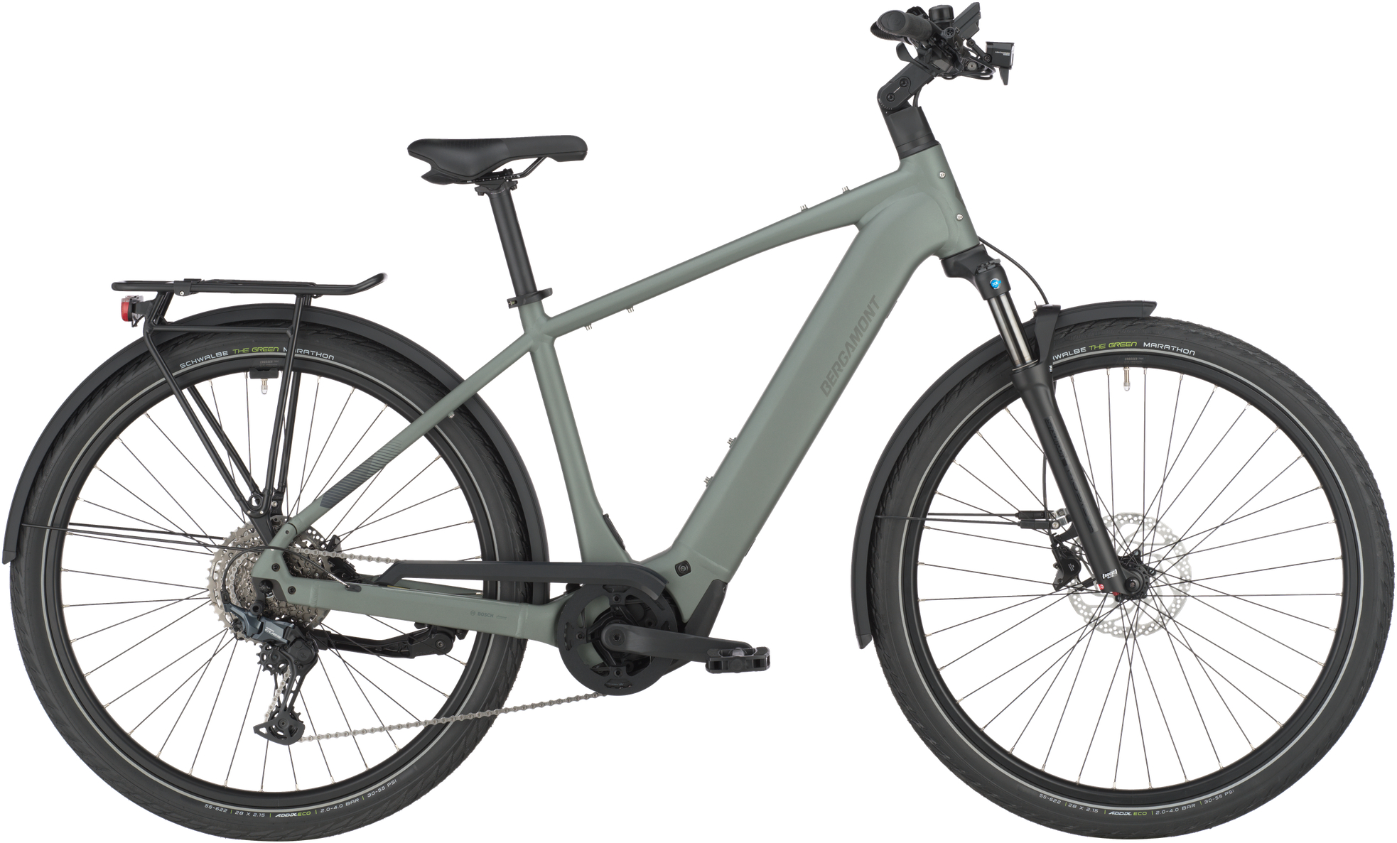 Bergamont E-Horizon Sport 10 Highland Grey - 800 Wh - 28 Zoll - Diamant (2025)