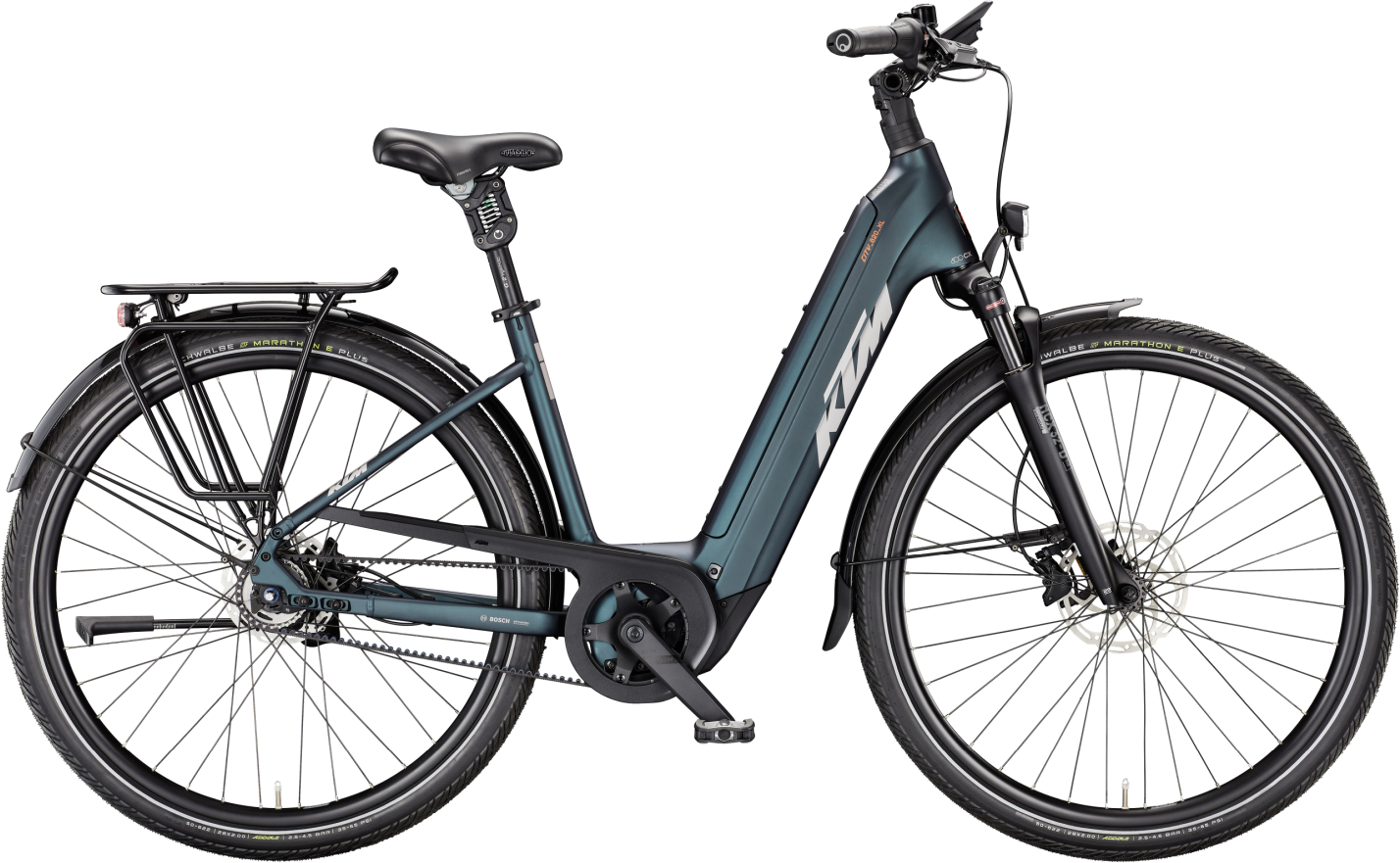 KTM Macina City 820 XL Belt Dark Sea Matt - 800 Wh - 28 Zoll - Tiefeinsteiger (2026)
