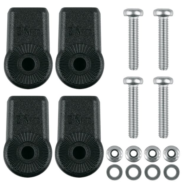 SKS GERMANY Infinity Universal Gelenke Set (4 Stk.) Schwarz Modell 2026