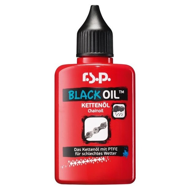 RSP Black Oil Kettenöl nass, Tropfflasche - 50ml Rot Modell 2027