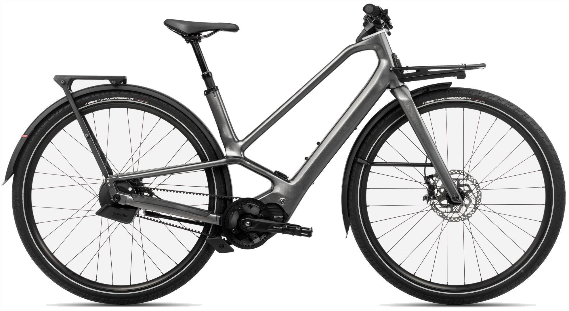 Orbea Diem 10 Glitter Anthracite - 630 Wh - 28 Zoll - Trapez (2025)