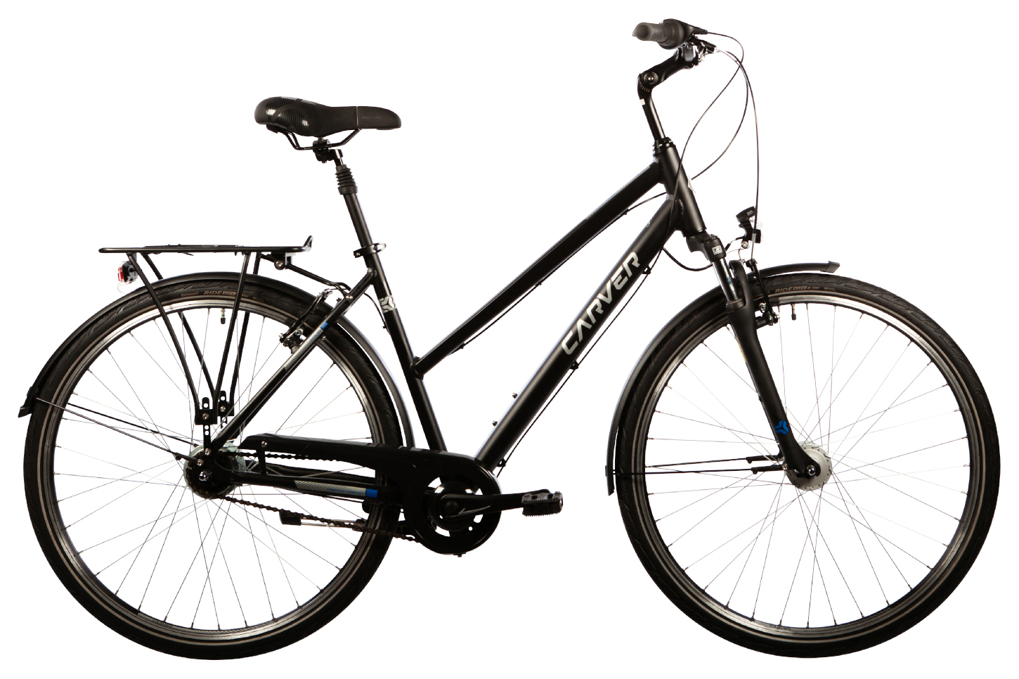 Carver Tour 100 n Schwarz - 28 Zoll - Trapez (2025)