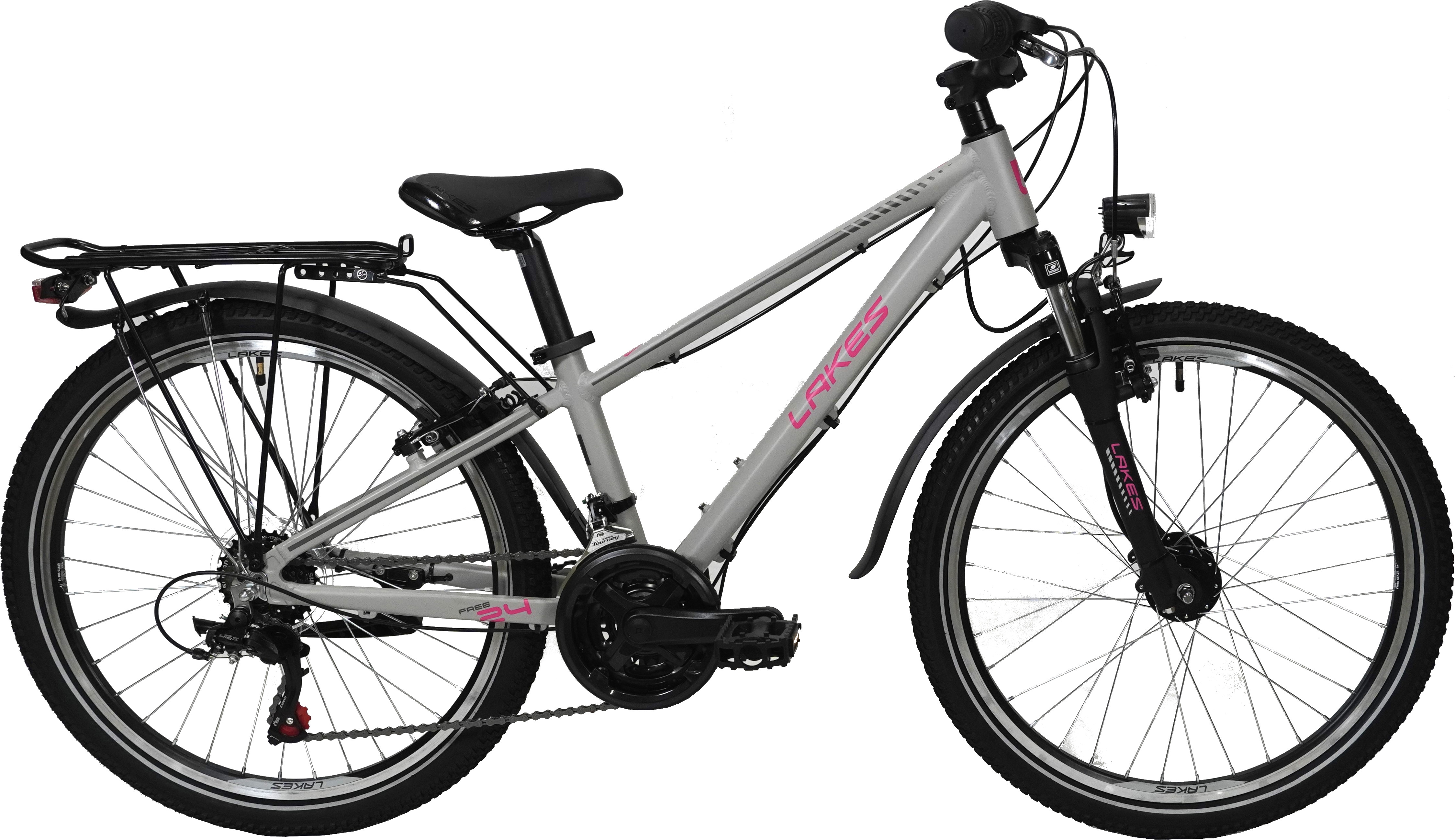 Lakes Free 24 Girl Grau - 24 Zoll - Diamant (2026)
