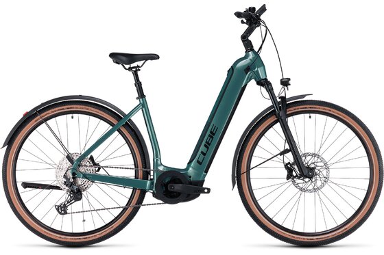 E-Bike Cross - Cube Nuride Hybrid SLX 750 Allroad - 750 Wh - 2023 - 28 Zoll - Tiefeinsteiger
