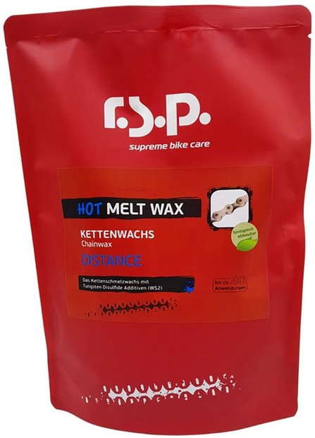 RSP Hot Melt Wax Kettenwachs, Tüte - 400g Rot Modell 2027