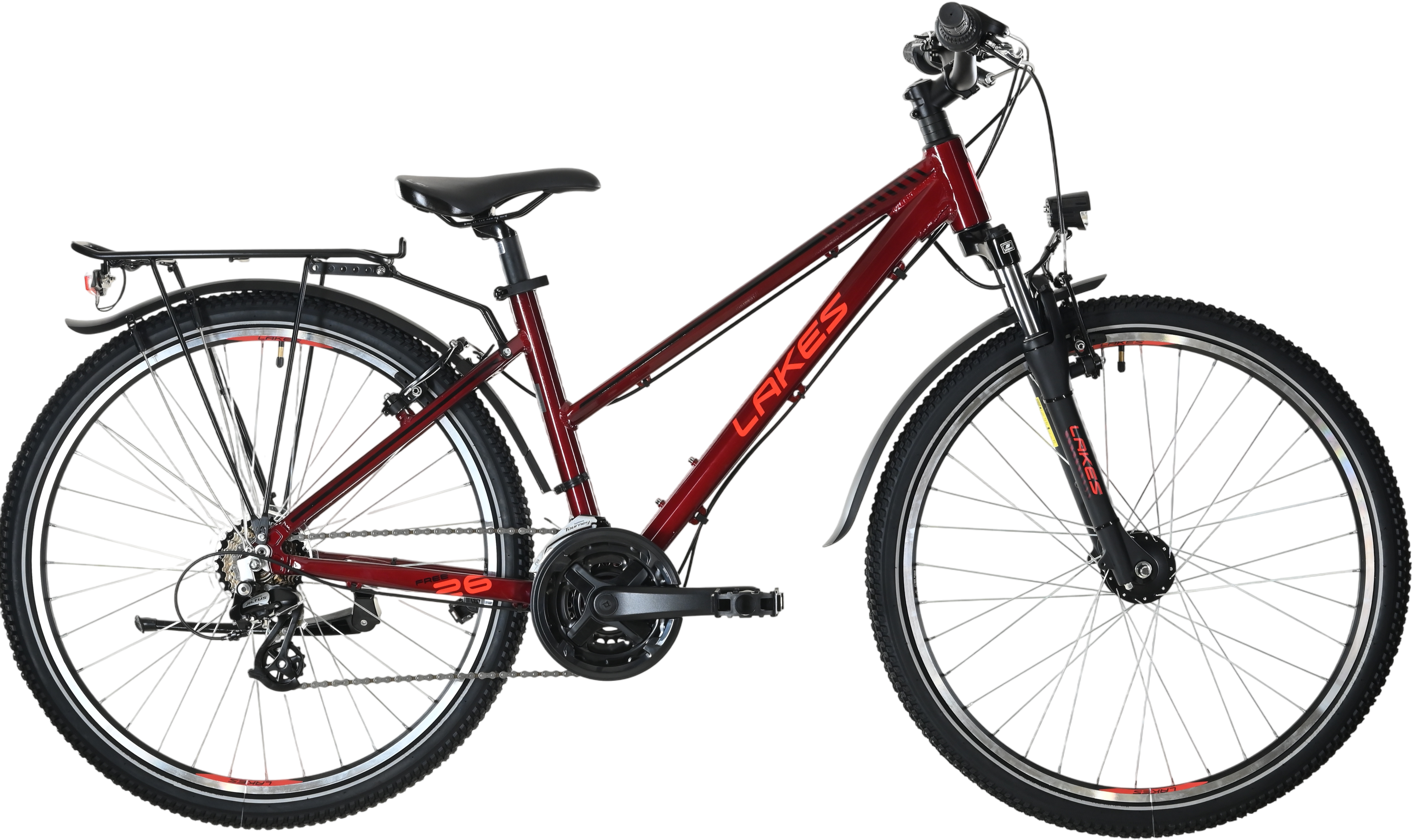 Lakes Free 26 V Girl Rot - 26 Zoll - Trapez (2026)