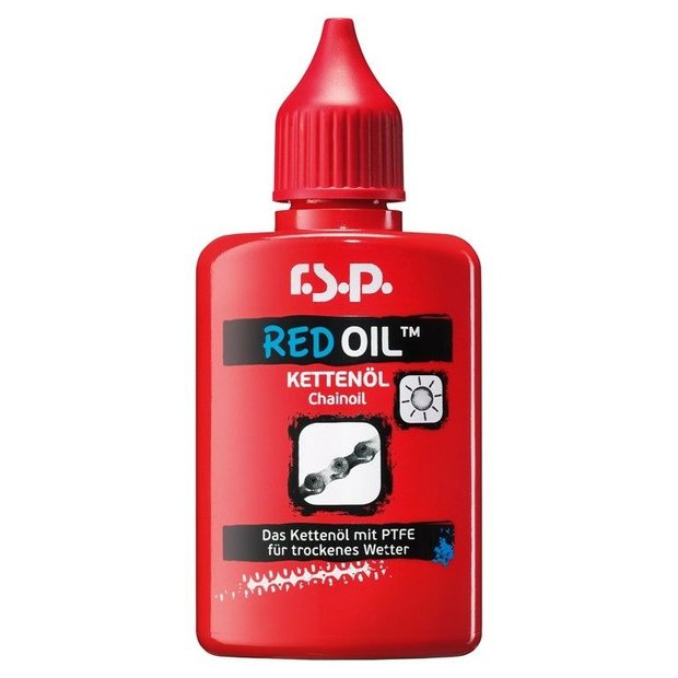 RSP Red Oil Kettenöl trocken, Tropfflasche - 50ml Rot Modell 2027