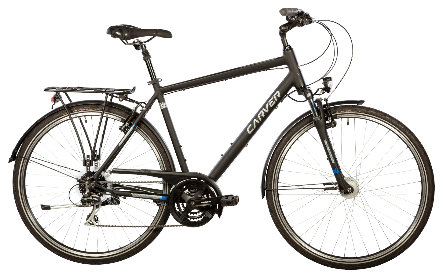 Carver Tour 100 Schwarz - 28 Zoll - Diamant (2025)