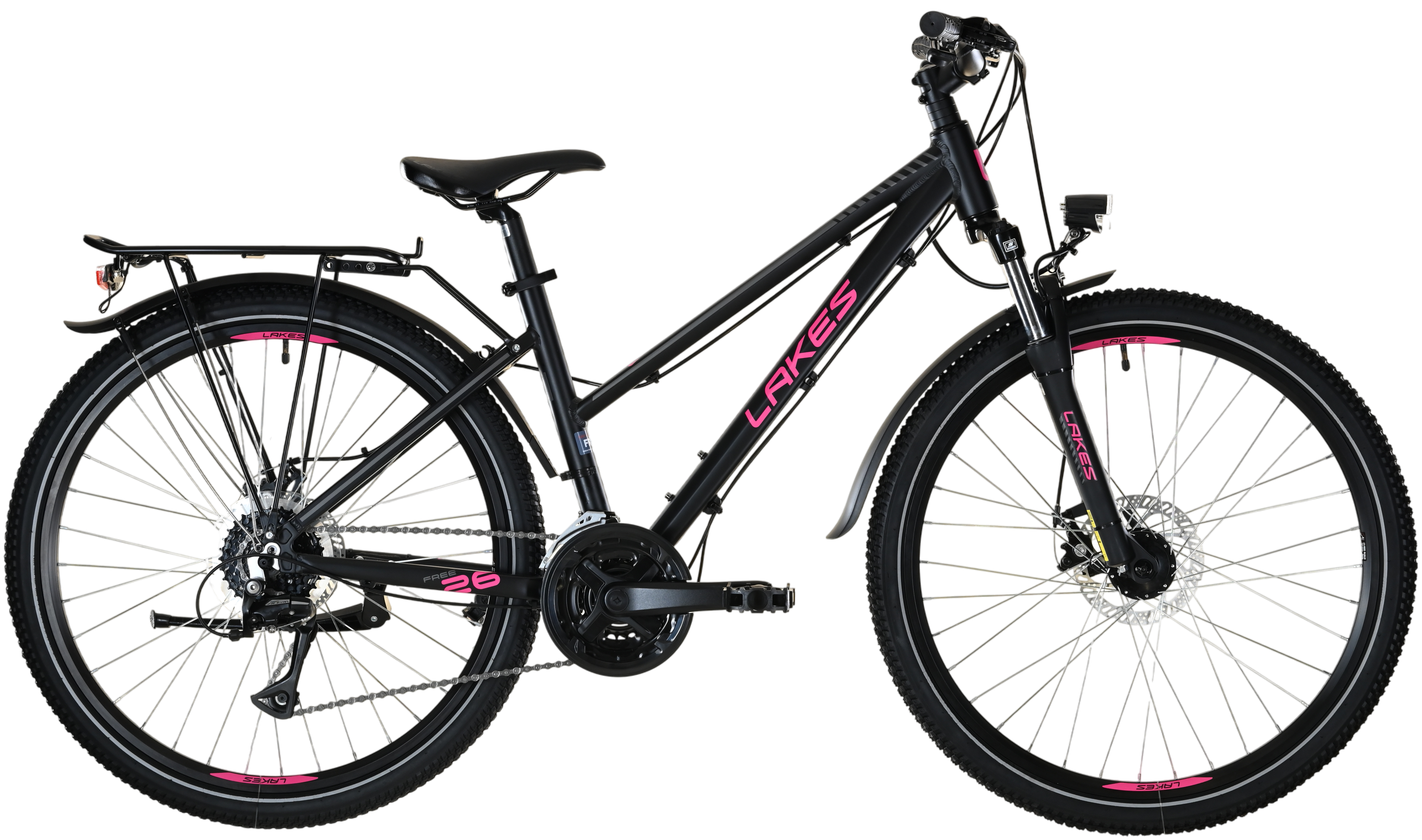 Lakes Free 26 MD black/anthracite/neon purple - 26 Zoll - Trapez (2026)