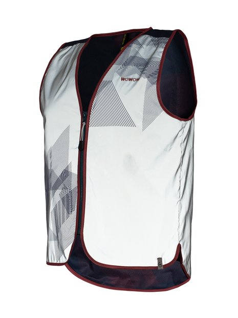 WOWOW Navigator Weste FR Silber Modell 2025