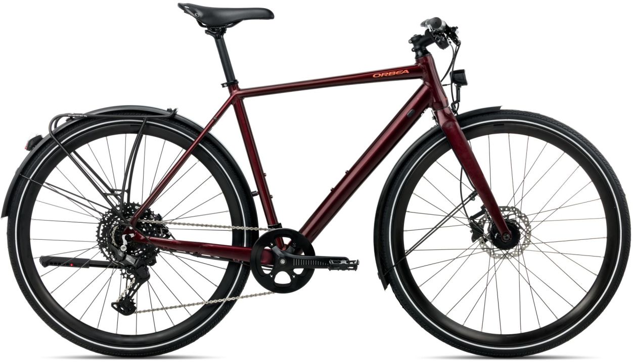 Orbea Vector 15 EQ Metallic Burgundy Red (Gloss) - 28 Zoll - Diamant (2026)