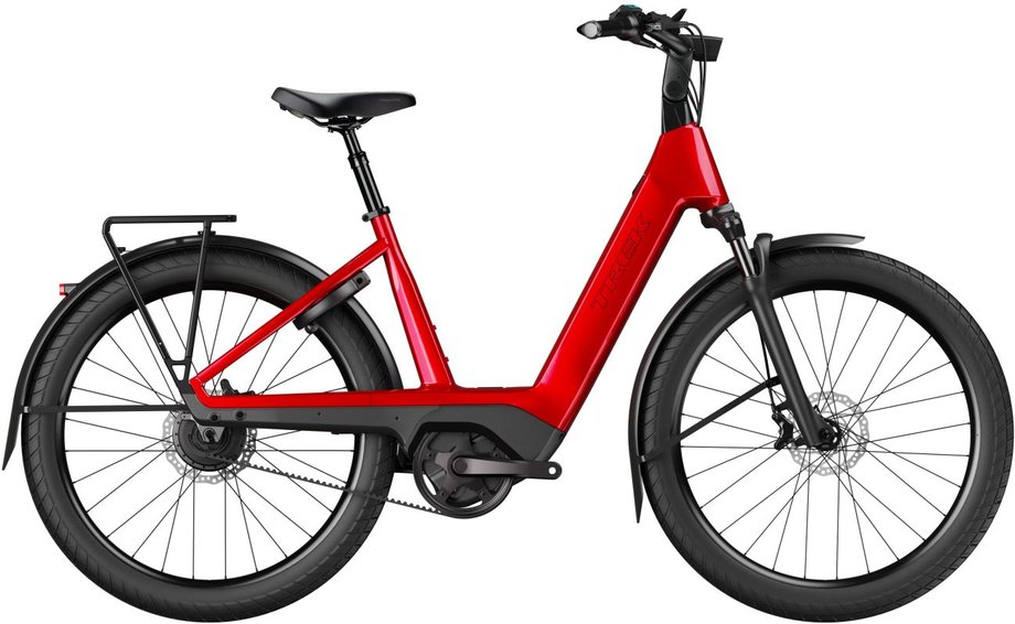 Trek Charter+ 4 Enviolo Belt Lowstep Rot Modell 2027