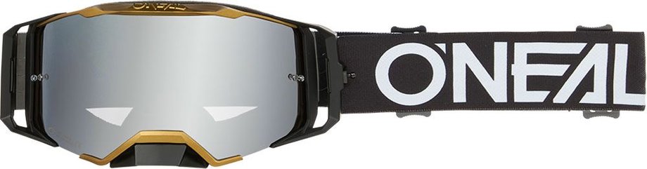 O'Neal B-33 Goggle Hexa black/gold - silver mirror Schwarz Modell 2026