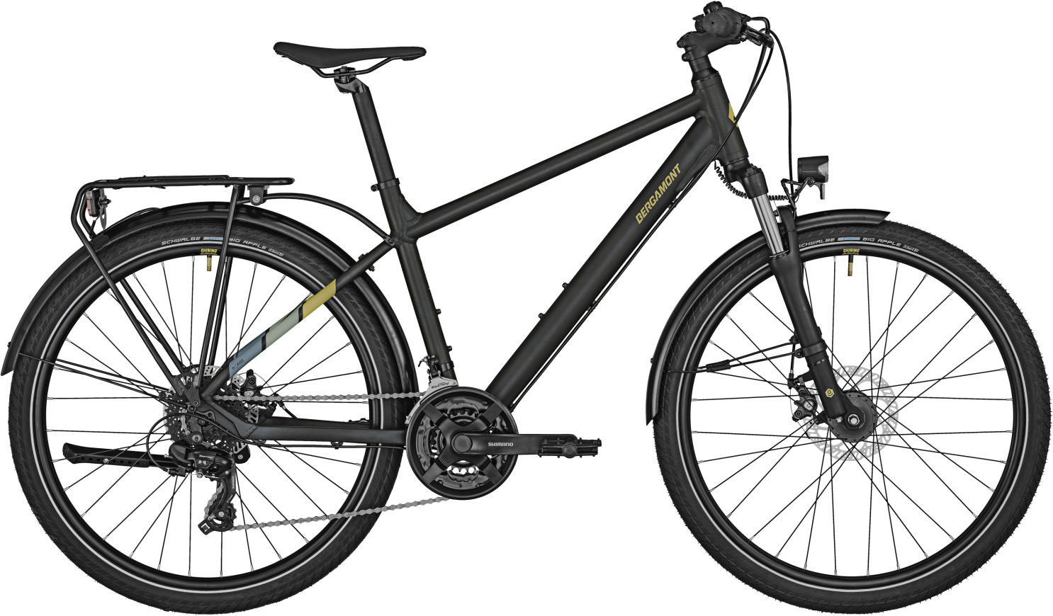 Bergamont Revox ATB 26 Matt Flaky Black - 26 Zoll - Diamant (2024)