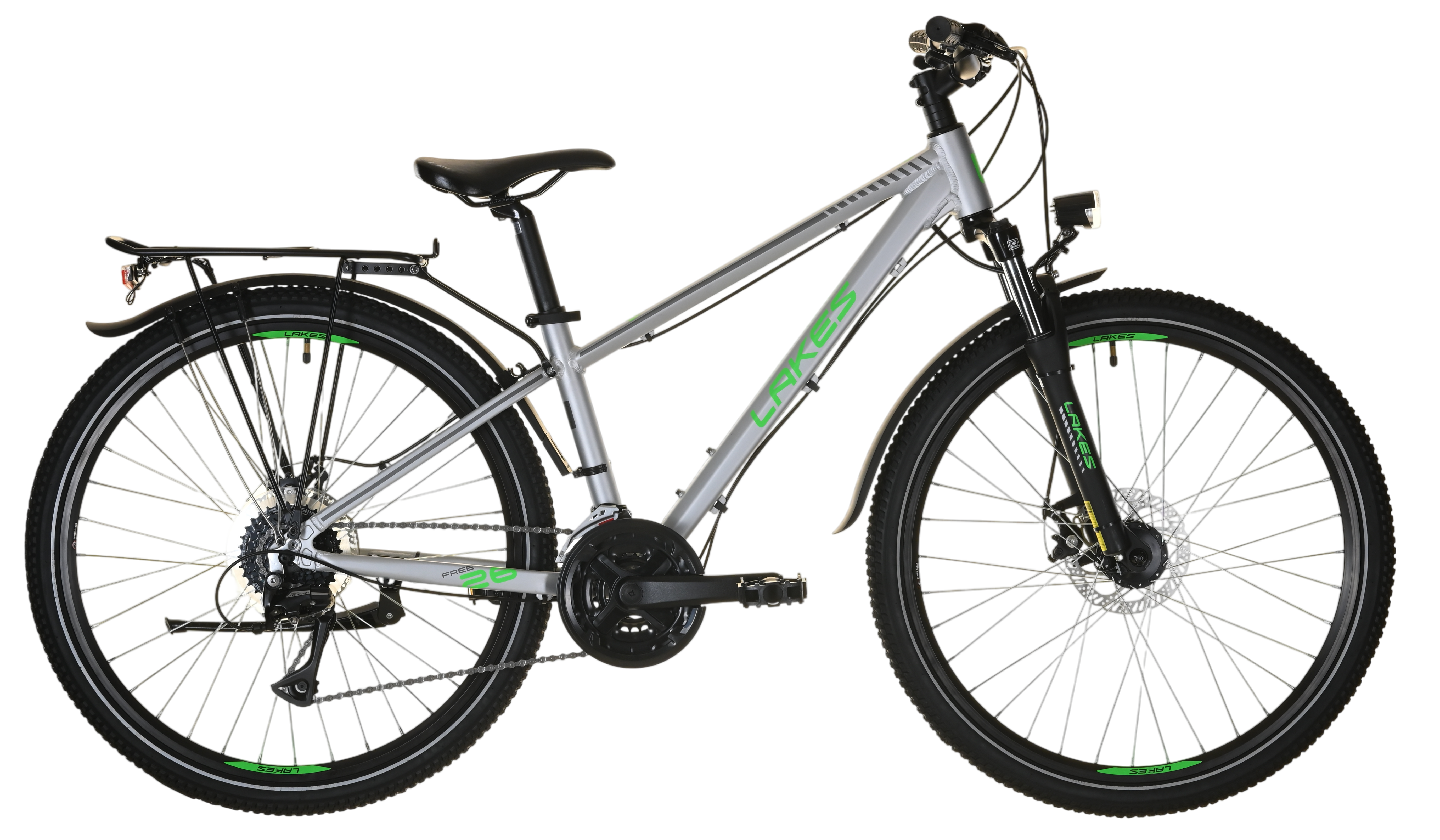 Lakes Free 26 MD Grau/Grün - 26 Zoll - Diamant (2026)
