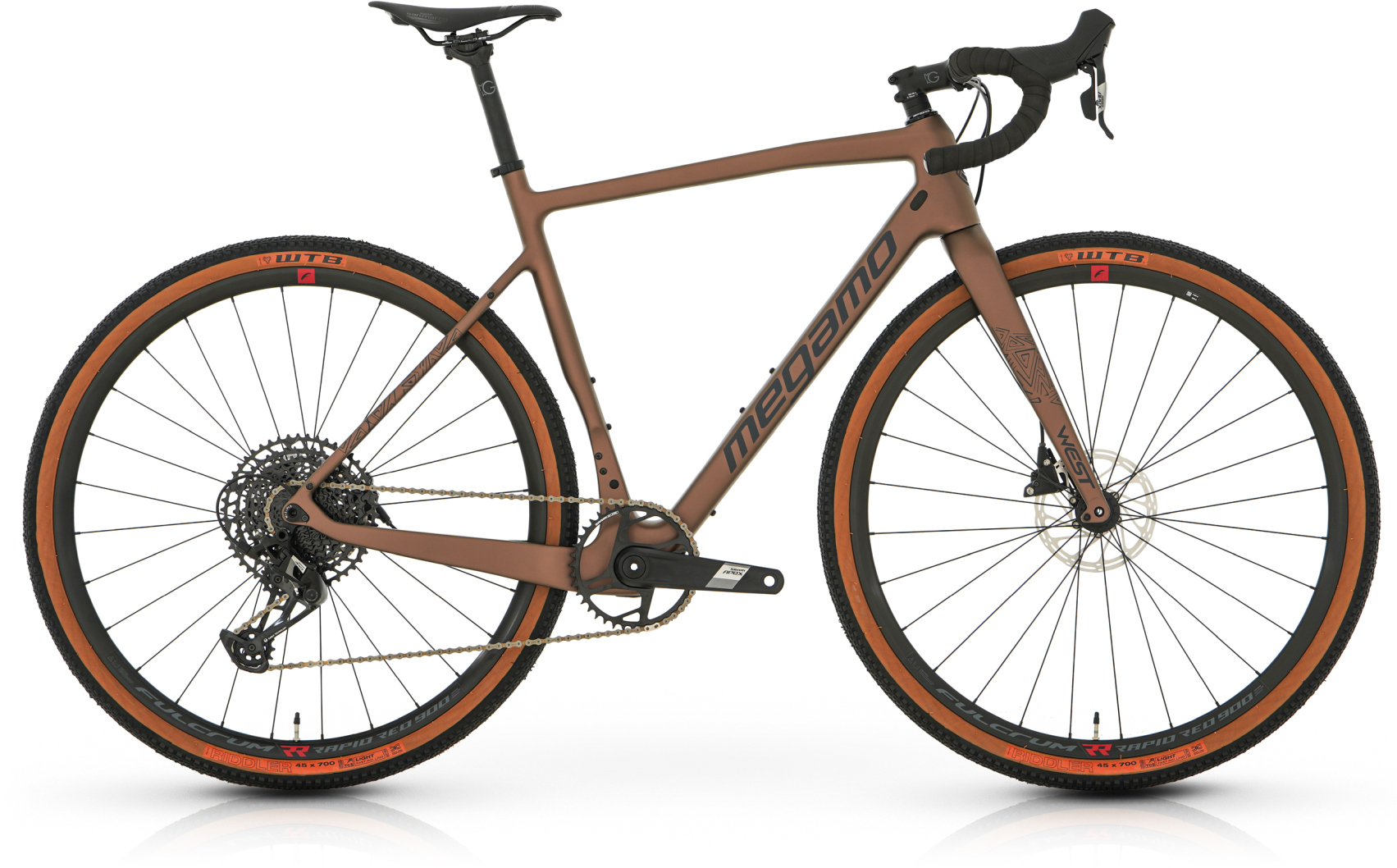 Megamo West 10 Brown - 28 Zoll - Diamant (2025)