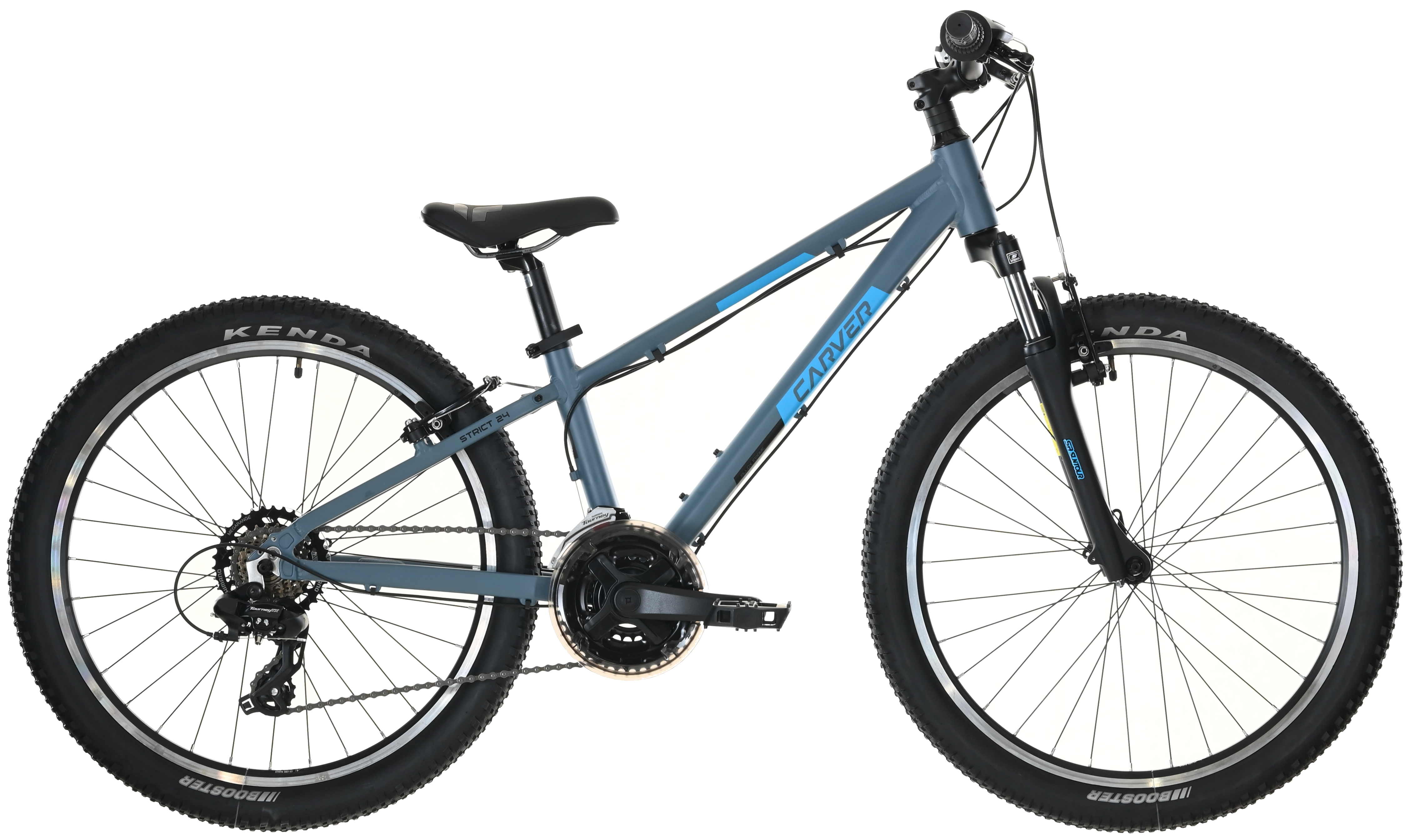 Carver Strict 24 Dark Blue Grey/Neon Blue/Black - 24 Zoll - Diamant (2025)