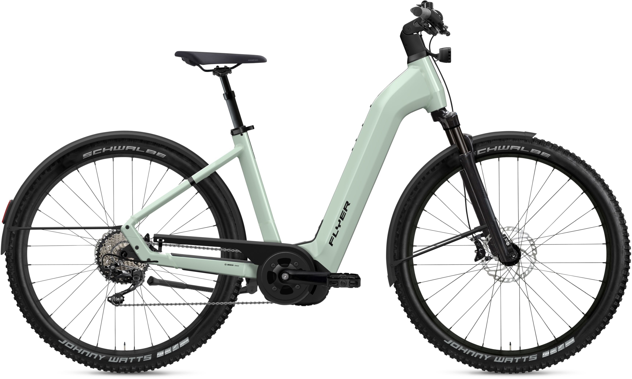 Flyer Gotour 7.10 SE Frosty Sage - 750 Wh - 28 Zoll - Tiefeinsteiger (2023)