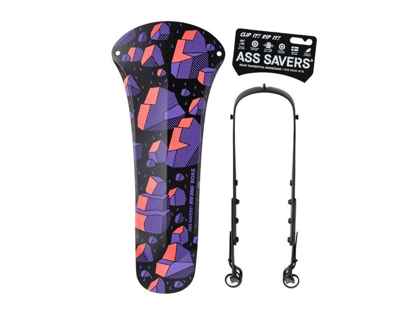 Ass Savers WMS-1 Win Wing MTB Spritzschutz HR Roks Bunt Modell 2026