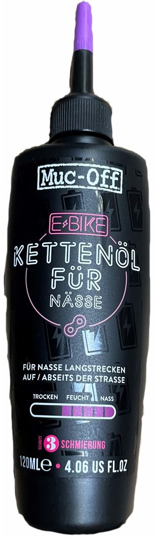 Muc-Off E-Bike Wet Lube 120 ml - schwarz - Größe 120 ml