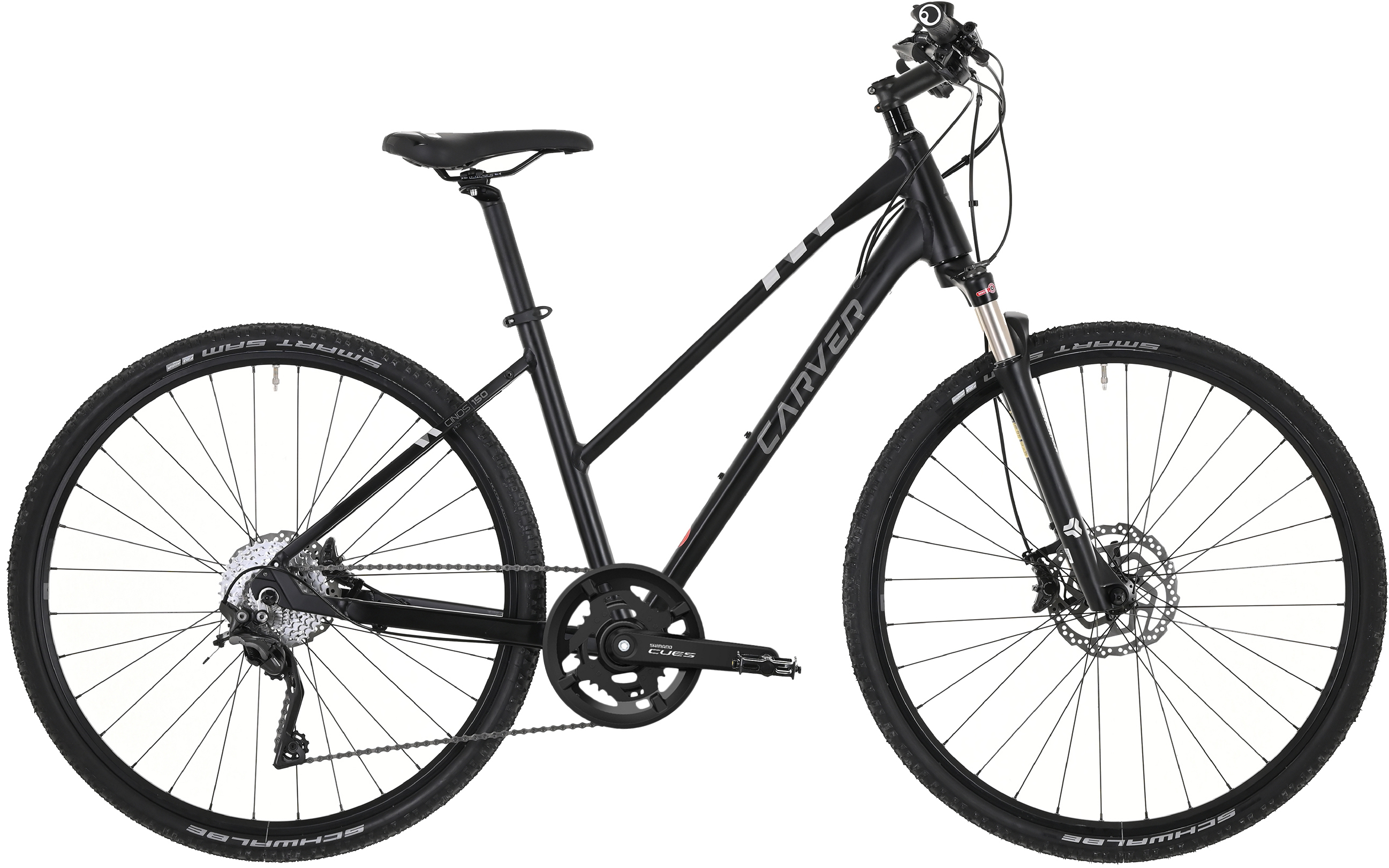 Carver Cinos 150 22s Schwarz - 28 Zoll - Trapez (2026)