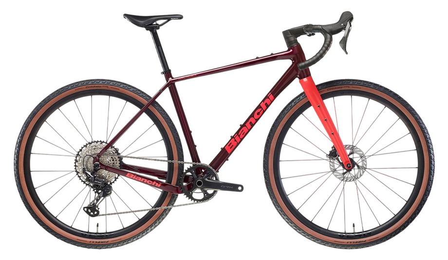 Bianchi Arcadex AL - GRX610/822 Rot Modell 2026