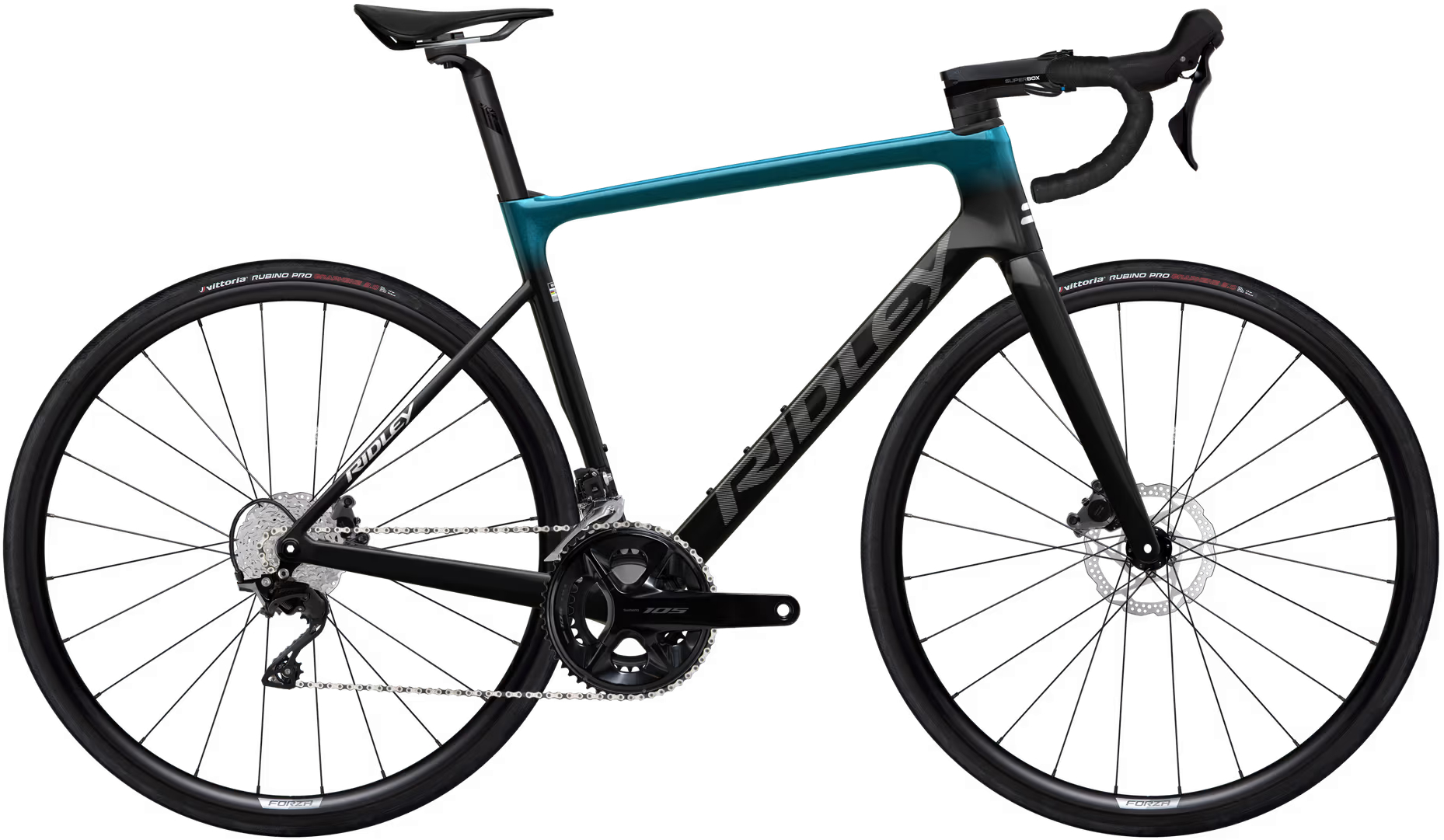 Ridley Falcn Schwarz - 28 Zoll - Diamant (2025)