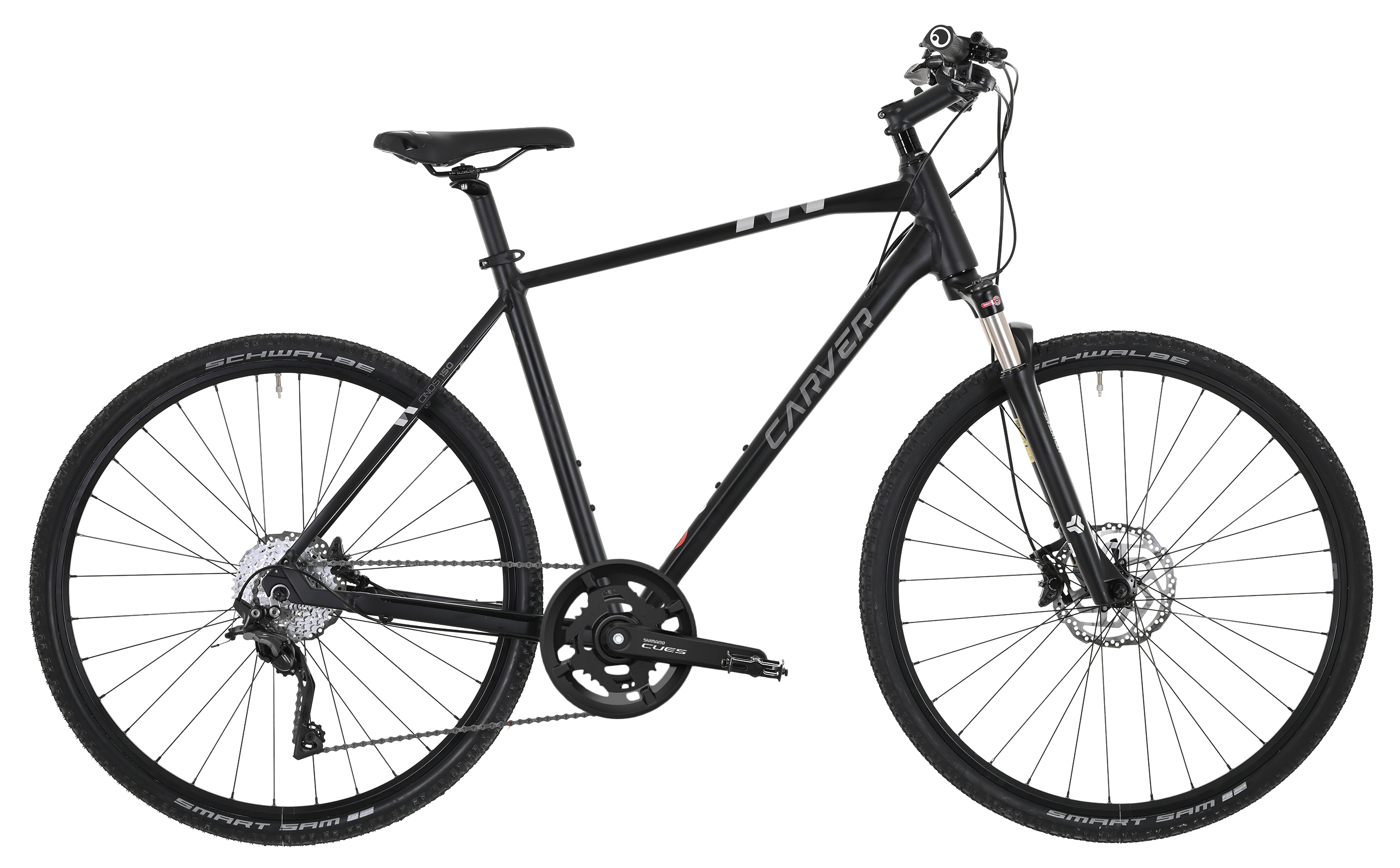 Carver Cinos 150 22s Schwarz - 28 Zoll - Diamant (2026)