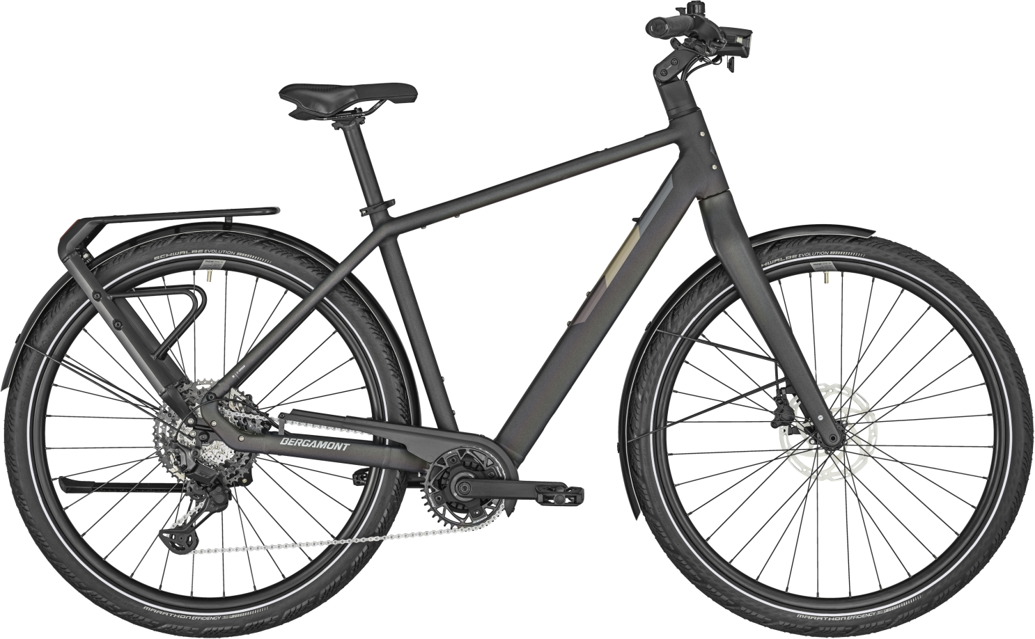 Bergamont E-Vitess Elite Gent Matt Rainbow Black - 360 Wh - 28 Zoll - Diamant (2025)