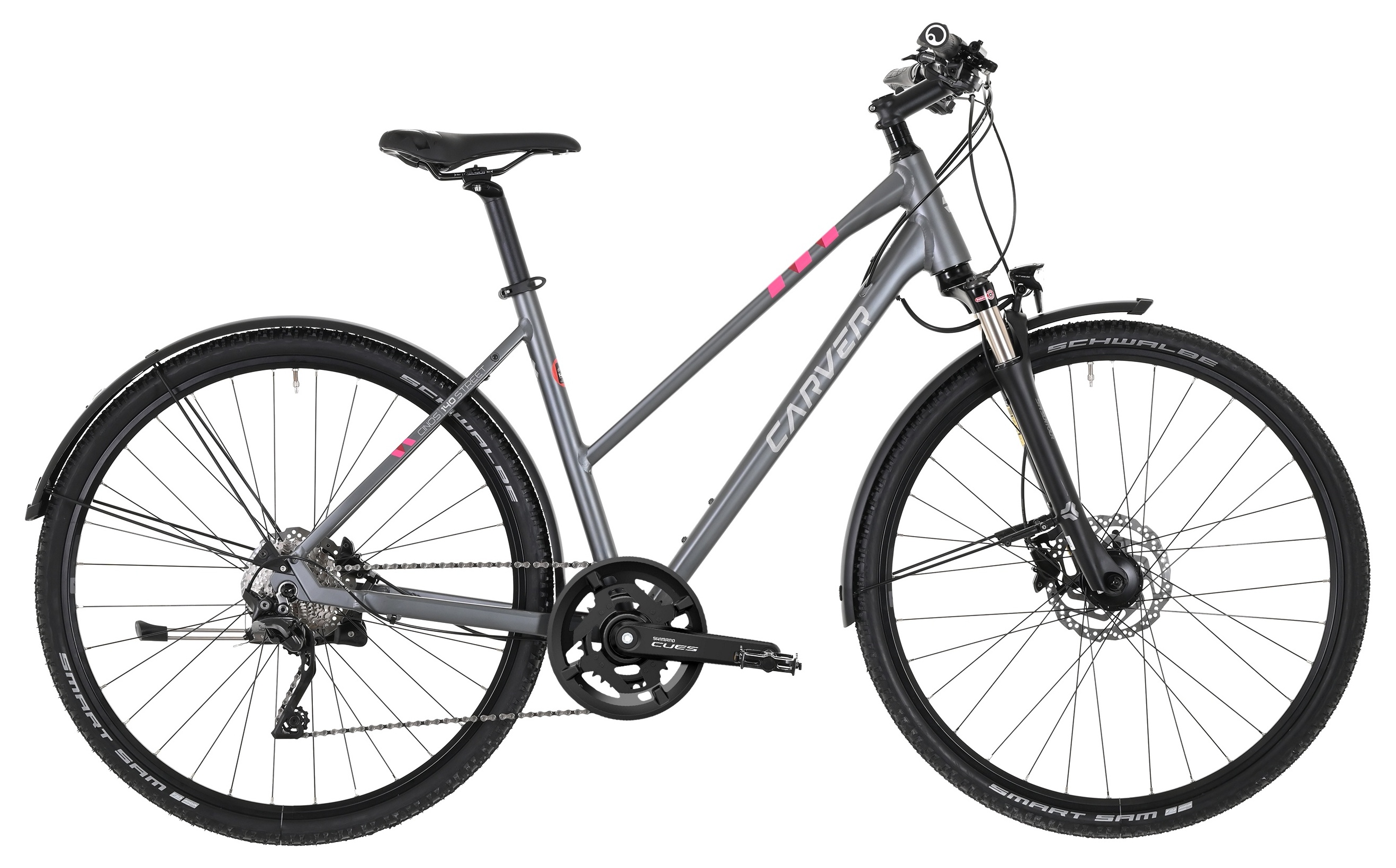 Carver Cinos Street 140 20s Grau - 28 Zoll - Trapez (2026)