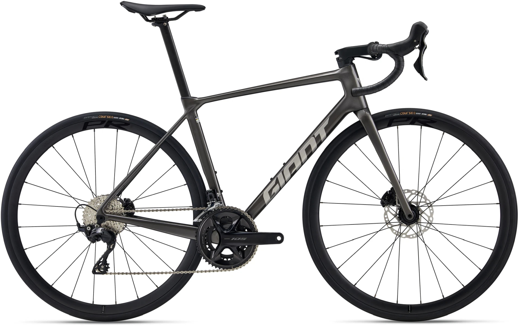 Giant TCR Advanced 2 Silber - 28 Zoll - Diamant (2026)
