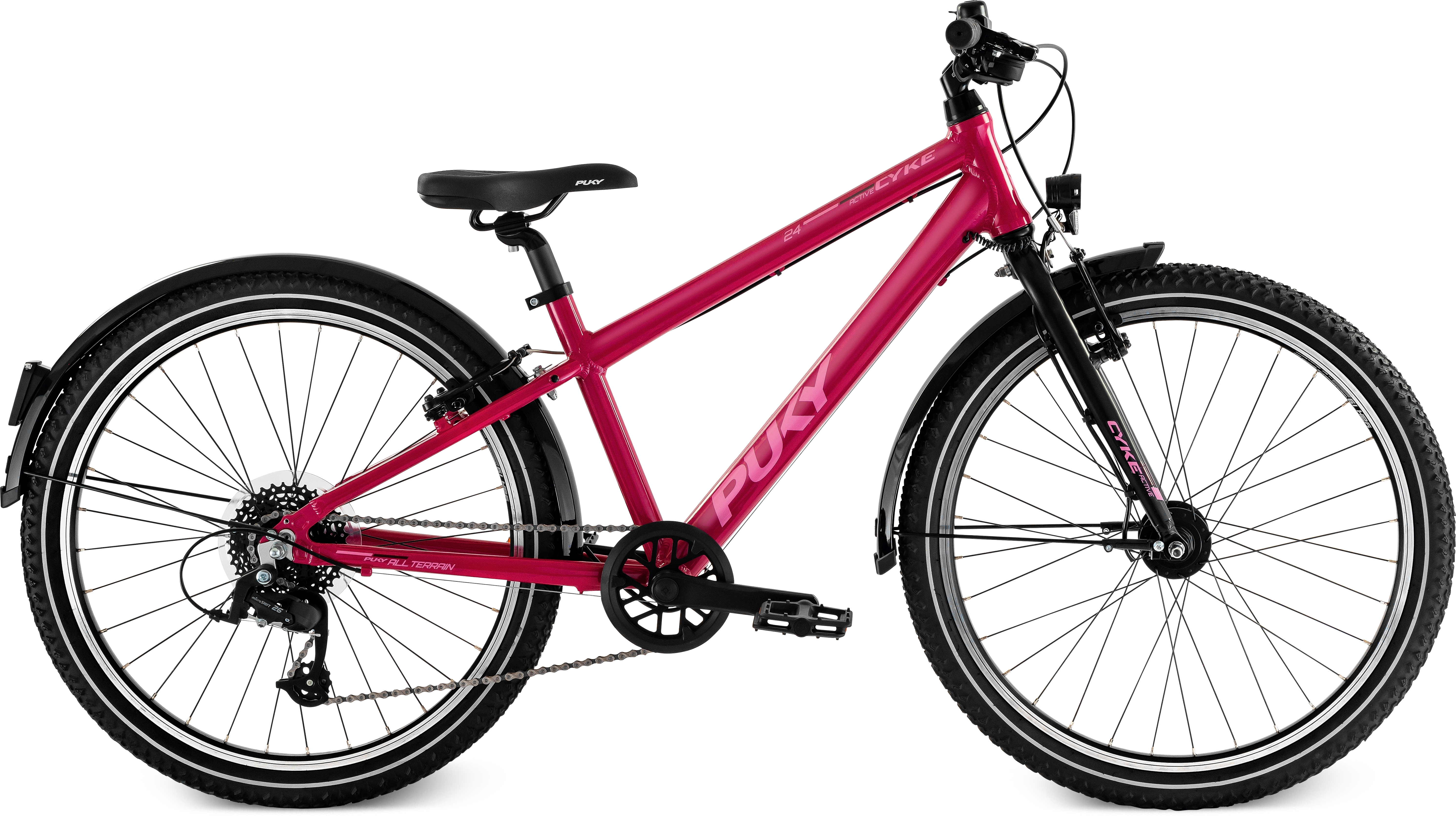 PUKY Cyke 24-8 Active Berry/Black - 24 Zoll - Diamant (2026)