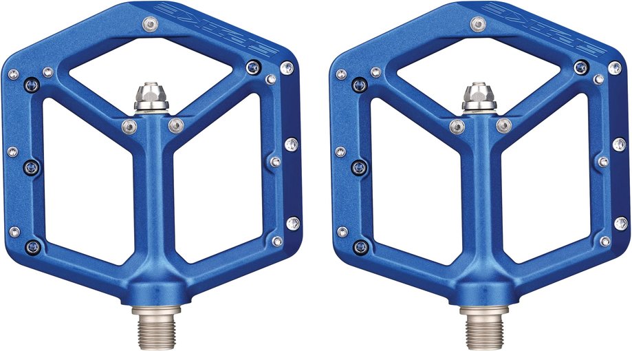 Spank Spike Reboot Flat Pedale Blau Modell 2023