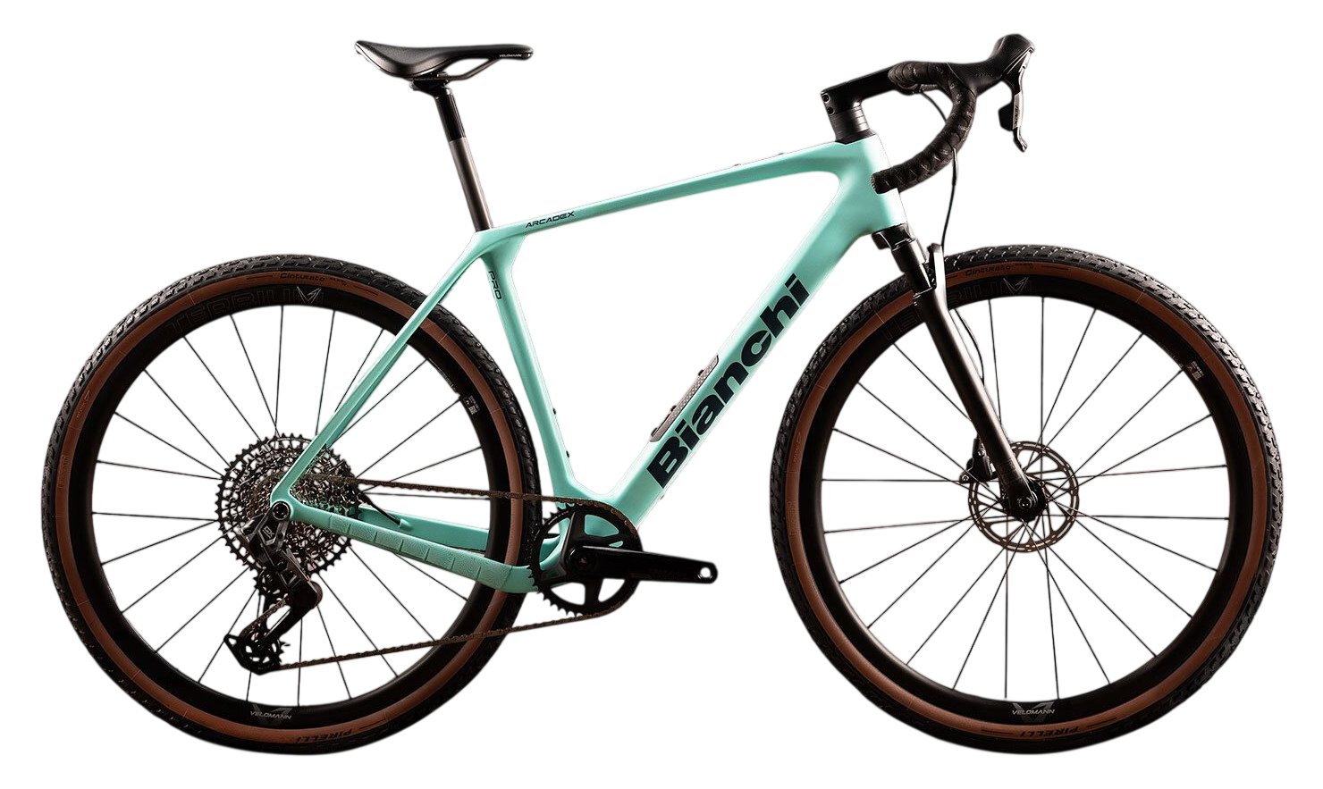 Bianchi Arcadex Pro Apex/GX eTAP Blau - 28 Zoll - Diamant (2026)