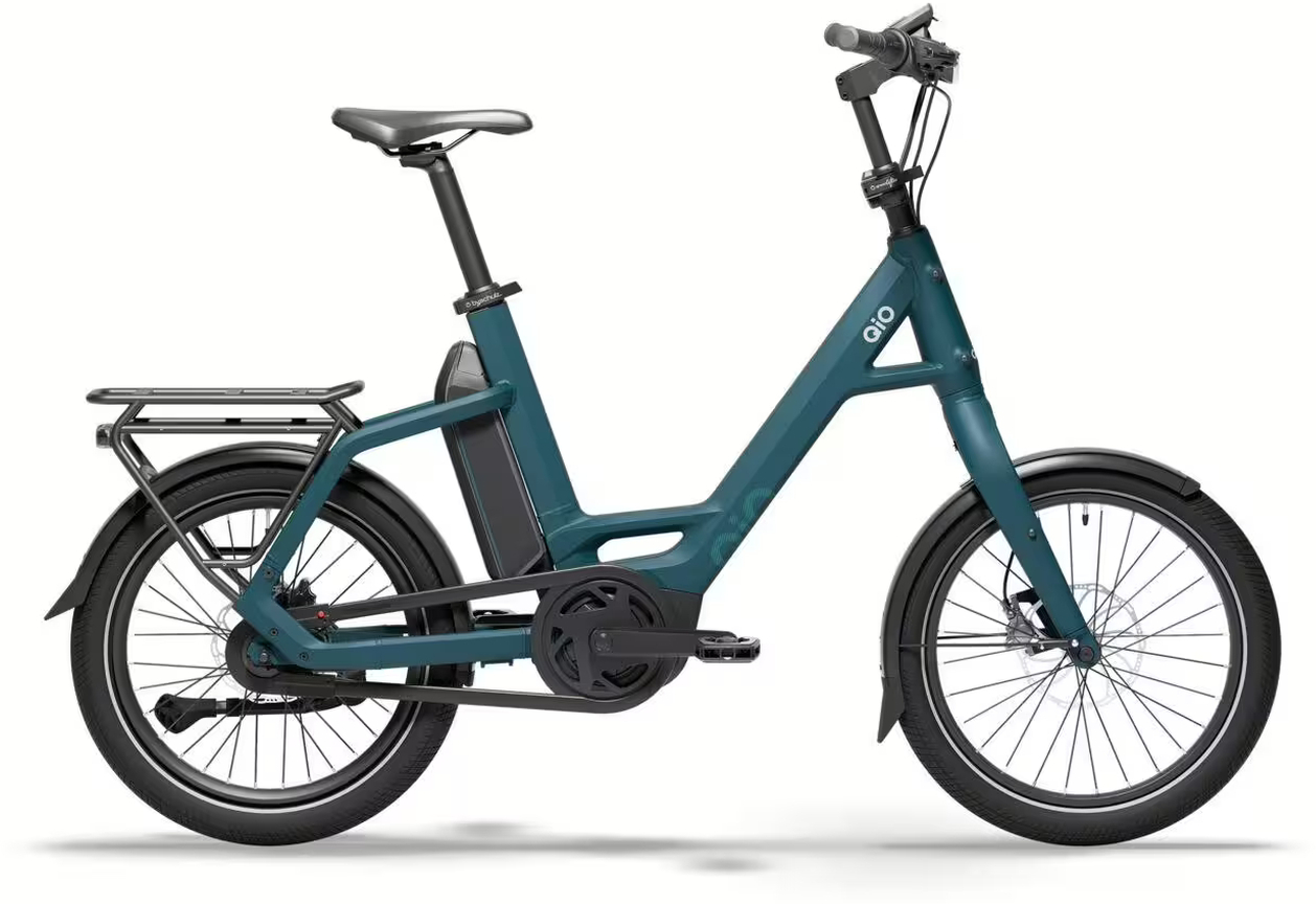 QiO Compact AP-8 Petrol Blue matt - 545 Wh - 20 Zoll - Compact (2026)