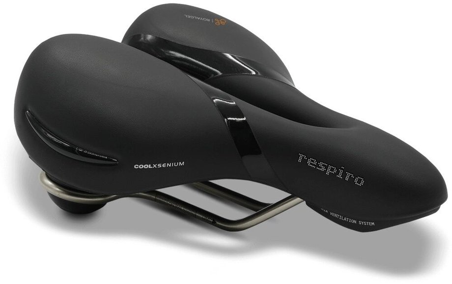 Selle Royal Sattel Respiro Relaxed - Stracciatella Schwarz Modell 2027