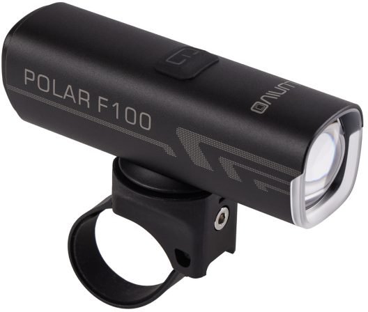 Lunivo POLAR F100 Alu Akku Frontlicht - StVZO Schwarz Modell 2026