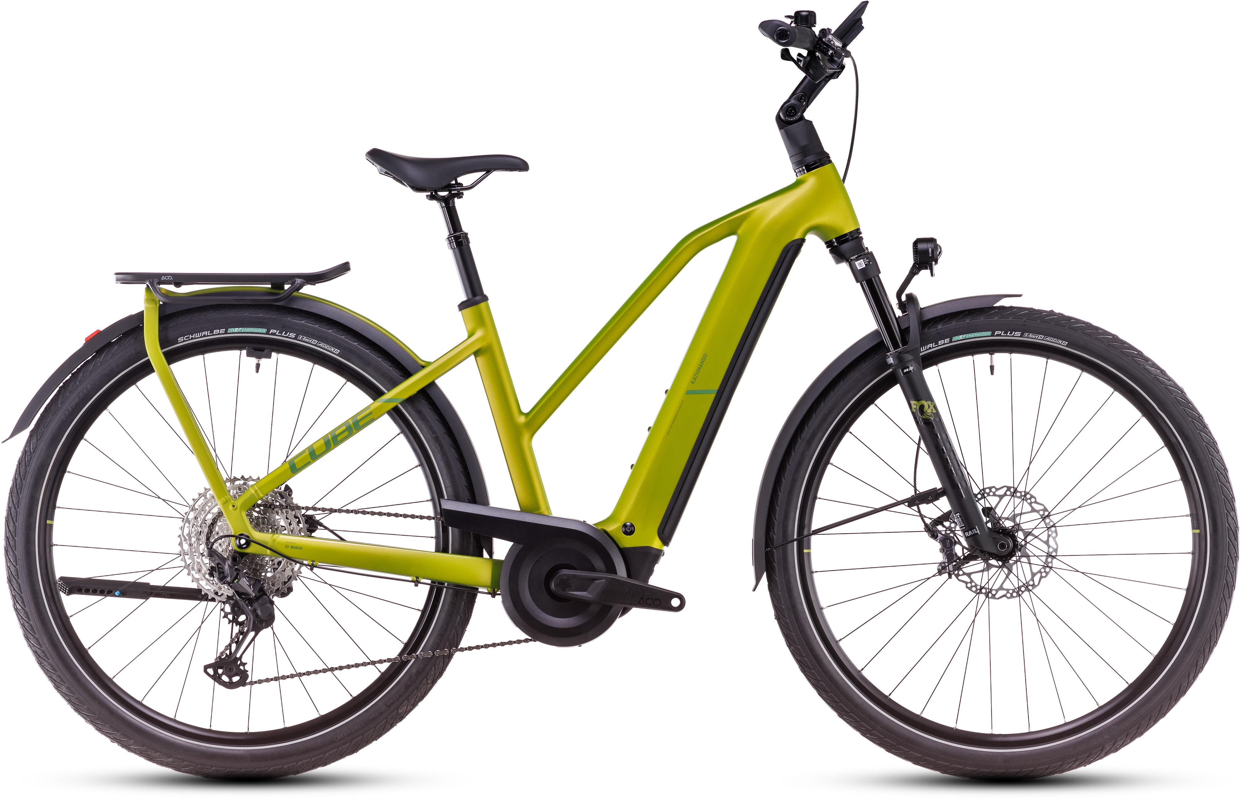 Cube Kathmandu Hybrid EXC 800 lizard´n´juniper - 800 Wh - 28 Zoll - Trapez (2025)