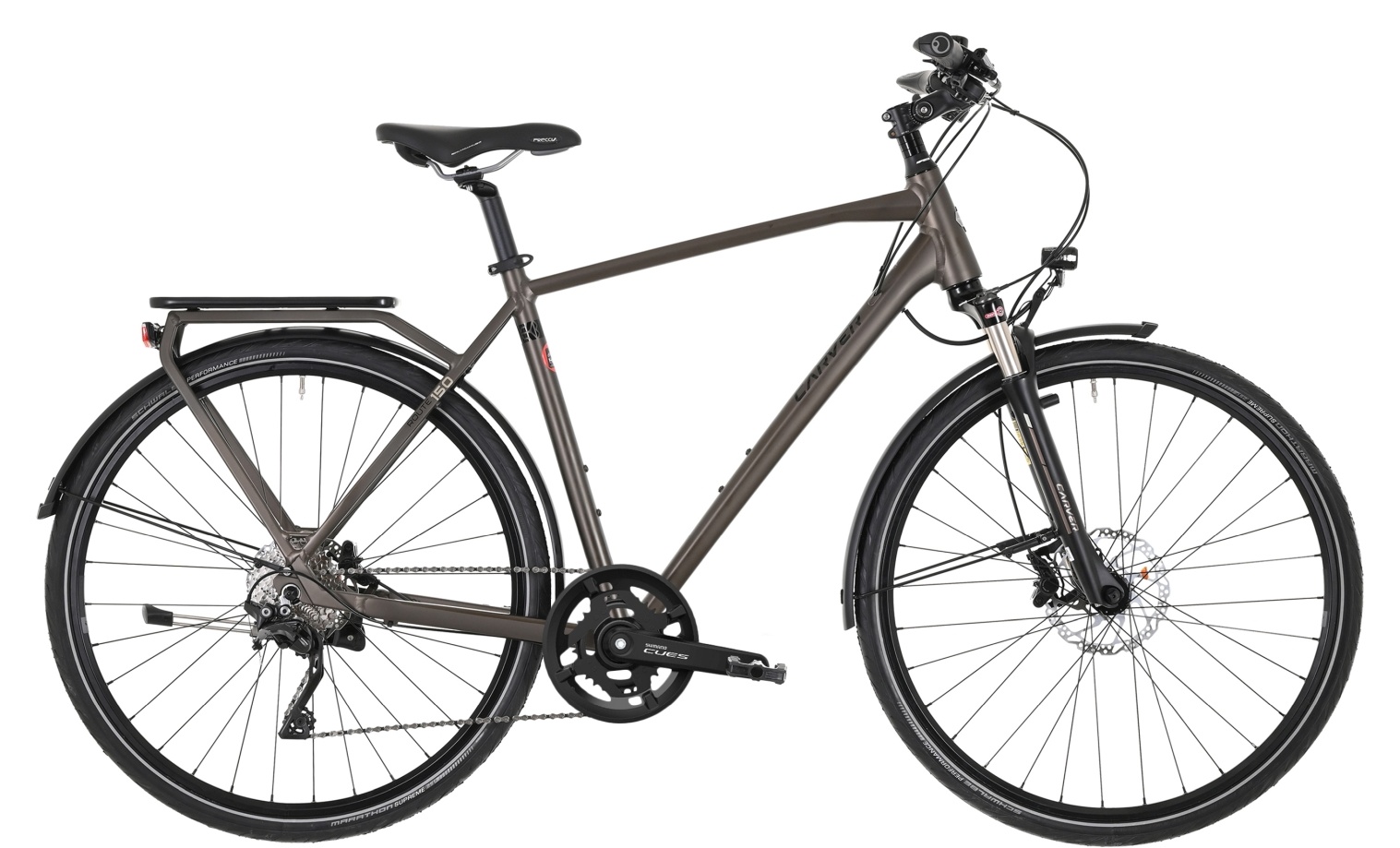 Carver Route 150 22s Braun - 28 Zoll - Diamant (2026)