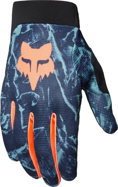 Fox Yth Ranger Image Print Langfinger Handschuhe Blau Modell 2025